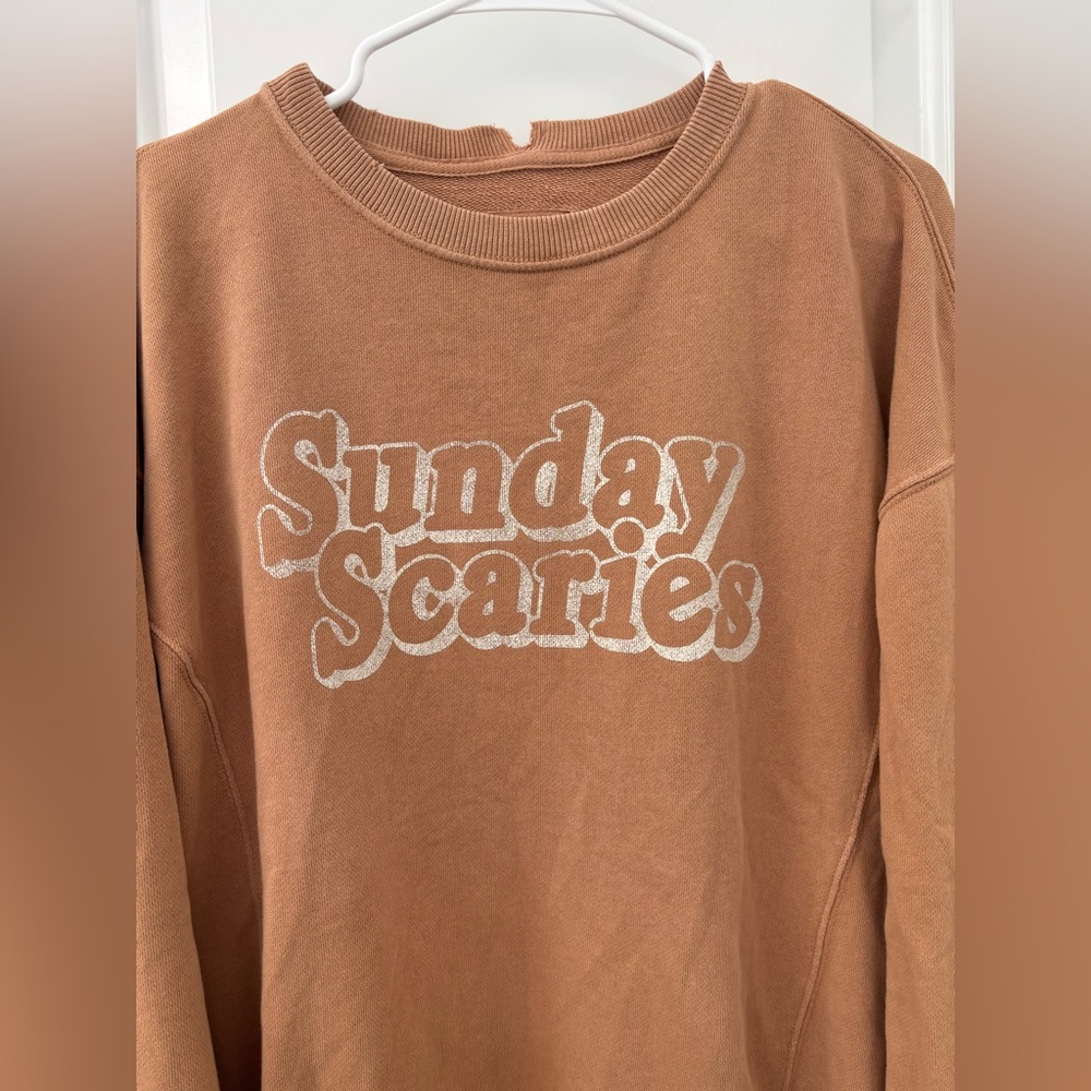 Sunday scaries aerie sweatshirt small - Picture 2 of 4